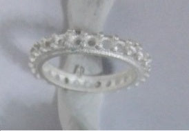 Sterling Silver Semi Mount Ring Setting Round RD 2.5x2.5mm Band
